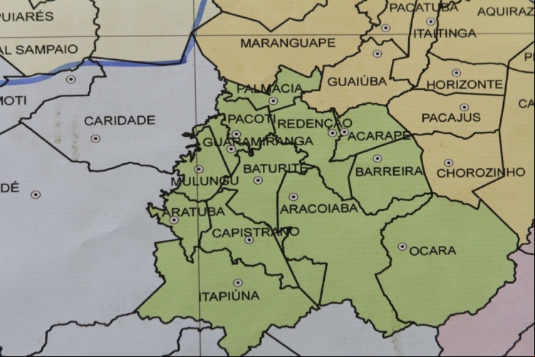 Imagem de apoio ilustrativo. Cinco municípios cearenses tiveram o limite divisório atualizado