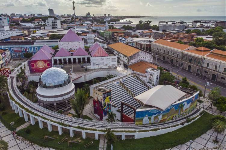 Fortaleza, Ceará Brasil 09.04.2020  Centro Dragão do Mar de Arte e Cultura fechado por decreto estadual para combate à epidemia do covid-19  (Fco Fontenele/O POVO)