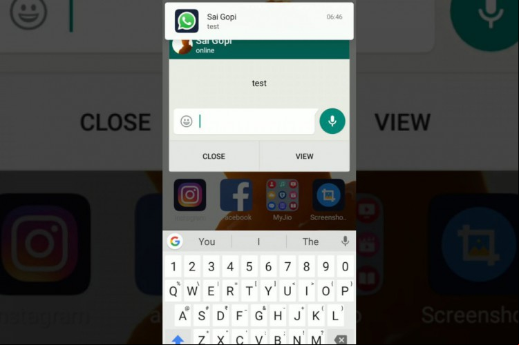 Notificações via pop-ups podem induzir usuário no envio de mensagens a contatos errados.