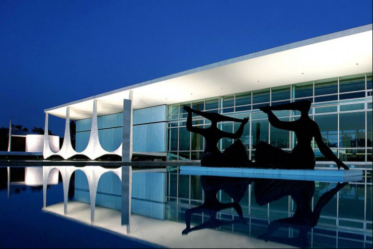 Palácio da Alvorada, residência oficial do presidente do Brasil