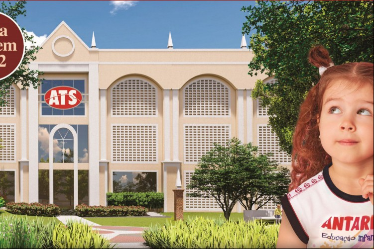 Antares Full Time uniu a excelência educacional a um projeto arquitetônico rico em detalhes que encantam crianças e adultos