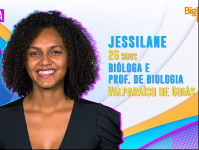 Jessilane é a terceira participante confirmada do BBB 22. Ela é do grupo Pipoca
