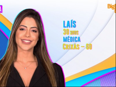 O primeiro participante confirmado do BBB 22 foi divulgado agora há pouco. Trata-se da médica Laís, de 30 anos de idade. Ela é natural de Crixás, em Goiás.