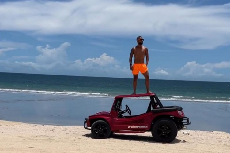 Uilgner Rodrigues publicou fotos da viagem no Instagram