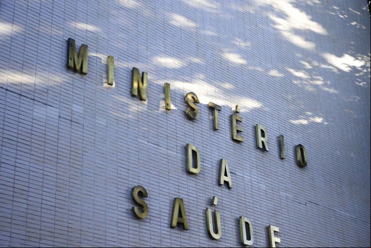 Fachada do Ministério da Saúde na Esplanada dos Ministérios