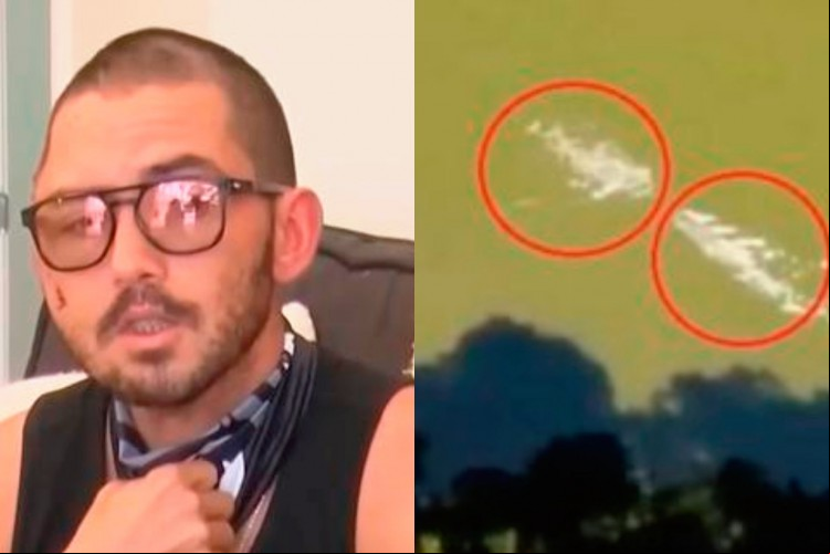 Juan Carlos la Verde, de 34 anos, sobreviveu a um ataque de jacaré enquanto nadava em um lago nos EUA