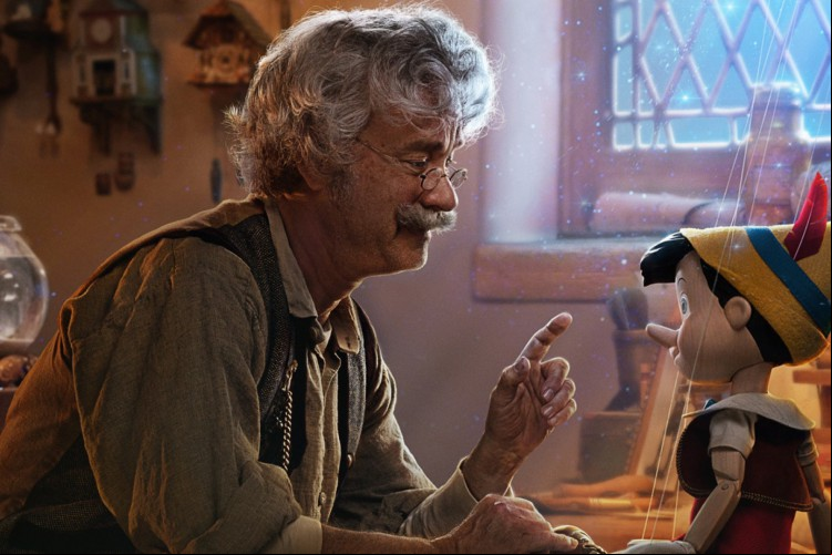 Filme 'Pinóquio', protagonizado por Tom Hanks, é um dos lançamentos do Disney+ em setembro