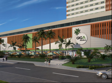 O Shopping Giga Mall está localizado no coração de Messejana, próximo à Igreja Matriz, com fácil o pela BR-116, BR-222 e CE-040 