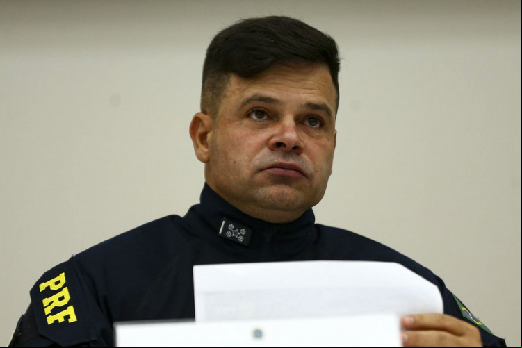 O diretor-geral da PRF, Silvinei Vasques, durante entrevista coletiva sobre a Operação Eleições 2022 no segundo turno.