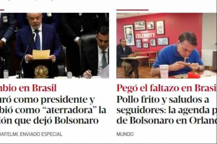 Jornais internacionais sobre a posse de Lula 