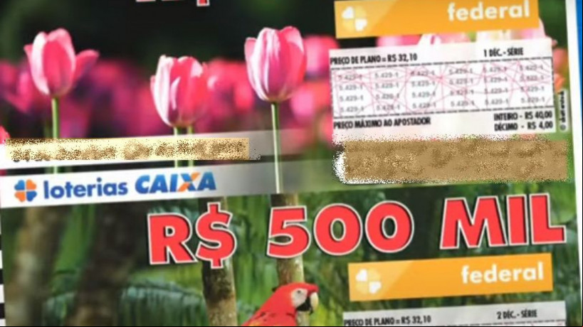 Loteria Federal 5967: resultado de hoje, quarta-feira, 21 de maio de 2025 (21/05/25); prêmio de mais de R$ 500 mil 