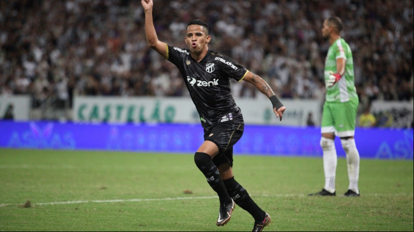 Erick é o artilheiro do Ceará na temporada