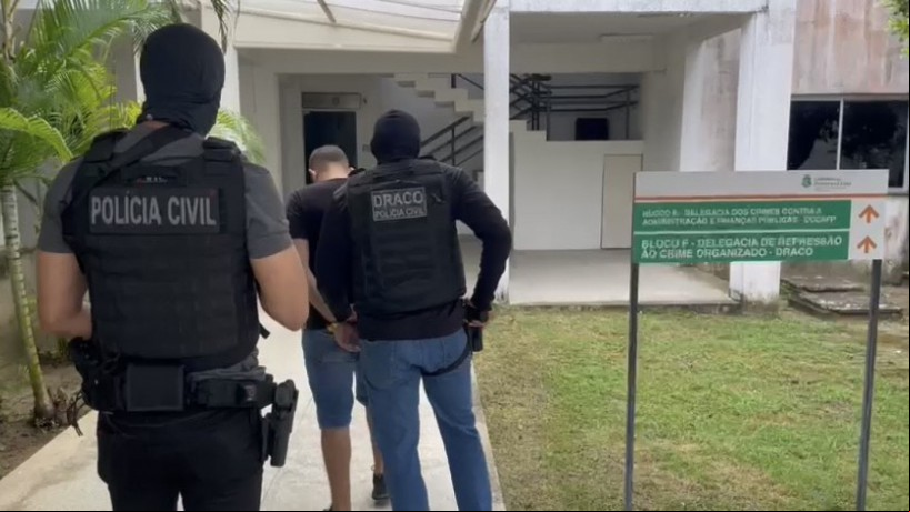 Prisão da Draco no Jangurussu