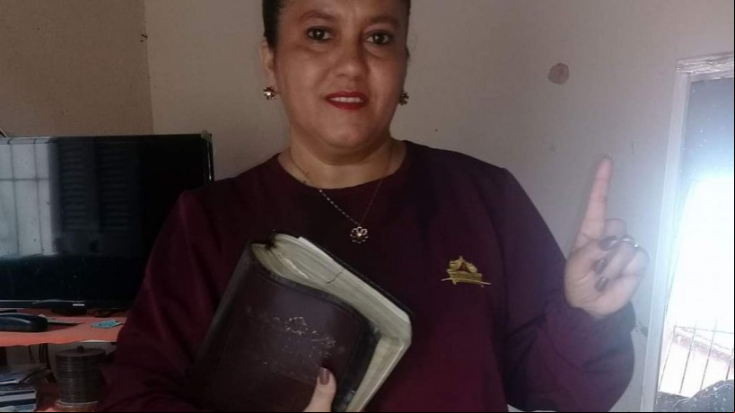 A pastora morreu enquanto se dirigia a um evento na igreja