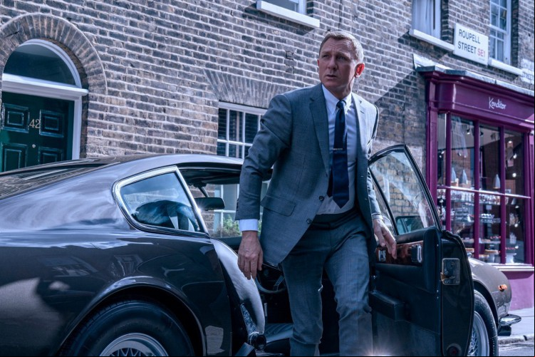 Daniel Craig como James Bond no filme "007 – Sem Tempo Para Morrer", de 2021, seu último filme no papel do agente secreto Daniel Craig como James Bond no filme "007 – Sem Tempo Para Morrer", de 2021, seu último filme no papel do agente secreto