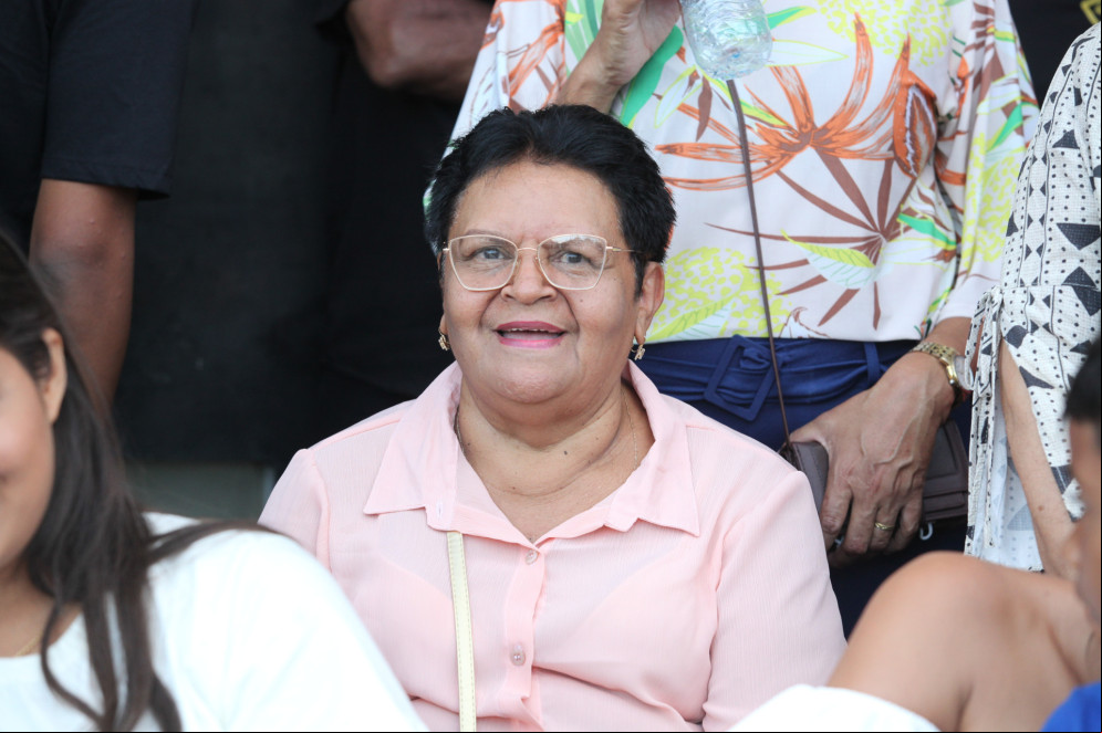 MARANGUAPE, CEARÁ, BRASIL, 07.09.2023: Teresinha Fernandes, 65. Desfile de sete de setembro na Major. MARANGUAPE, CEARÁ, BRASIL, 07.09.2023: Teresinha Fernandes, 65. Desfile de sete de setembro na Major.