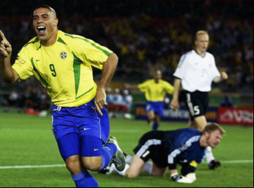 Ronaldo foi protagonista da Copa do Mundo de 2002 