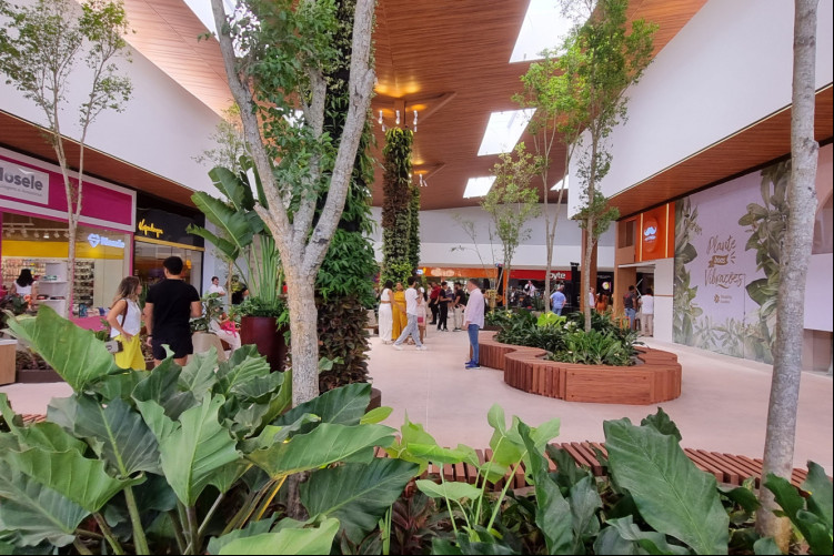 Boulevard do Shopping Eusébio tem cerca de 10 mil metros quadrados e espaço para pelo menos 10 novas lojas 