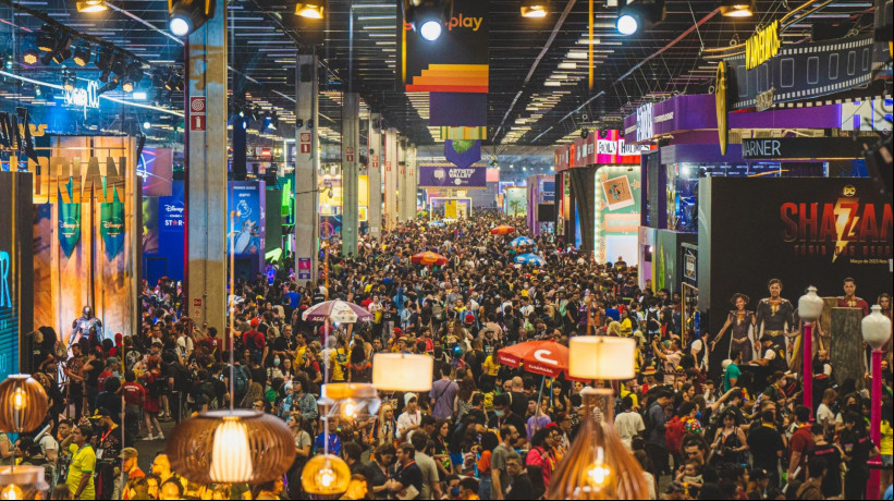 Em 2023, a CCXP Brasil registrou o maior público de sua história, com cerca de 287 mil pessoas em cinco dias de programação