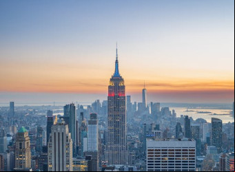 Agora, indo para os destinos internacionais, chegamos a Nova York (EUA. A cidade que nunca dorme é um dos destinos mais procurados.