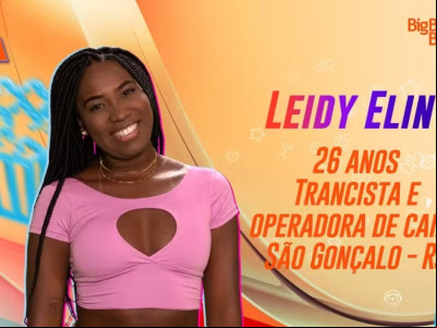 Leidy Elin é participante do BBB 24 no grupo Pipoca Leidy Elin é participante do BBB 24 no grupo Pipoca