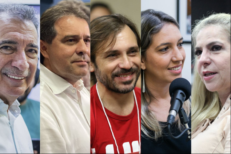 ￼O PT está dividido entre cinco pré-candidaturas: Artur Bruno, Evandro Leitão, Guilherme Sampaio, Larissa Gaspar e Luizianne Lins