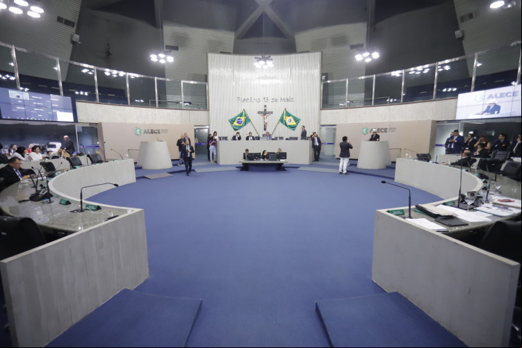 Plenário da Assembleia Legislativa do Ceará (Alece)