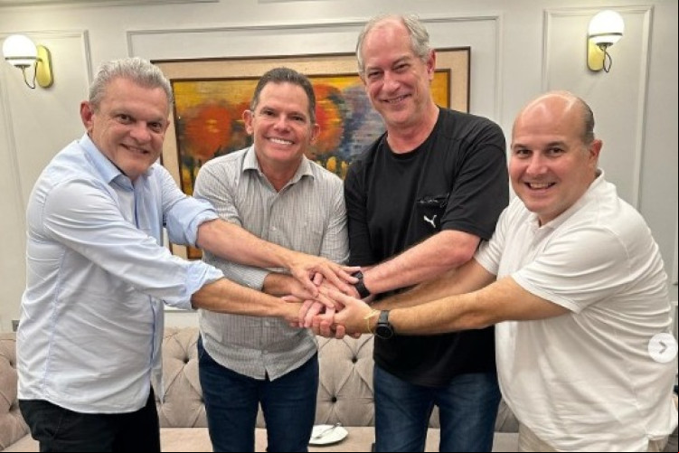 José Sarto, Lucinildo Frota, Ciro Gomes e Roberto Cláudio