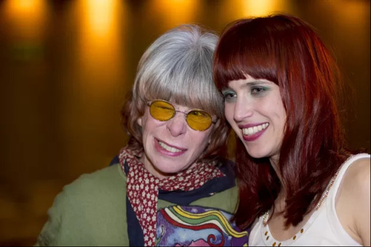 Em 2014, Rita Lee foi assistir a peça