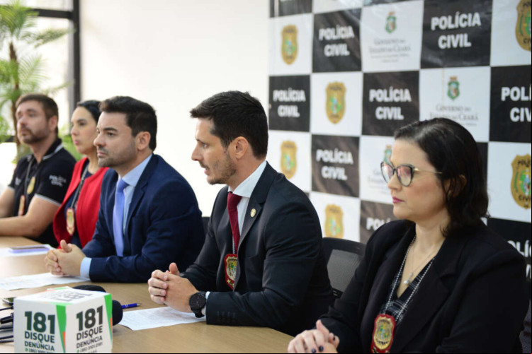 ￼INFORMAÇÕES sobre a Operação Vertex foram readas em coletiva