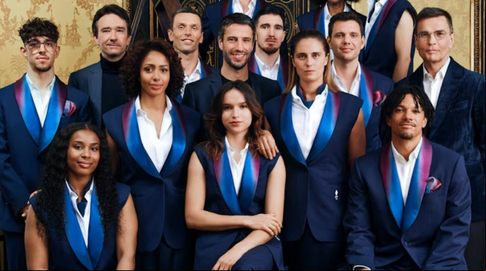 Traje da delegação sa, produzido pela marca Berluti Traje da delegação sa, produzido pela marca Berluti