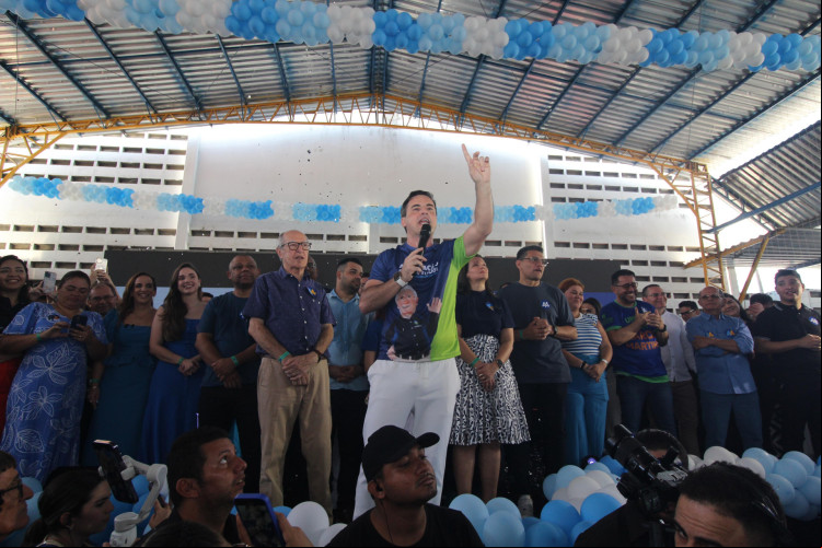Capitão Wagner (União Brasil) realiza convenção partidária e anuncia como Edilene Pessoa como vice na Capital, em chapa pura