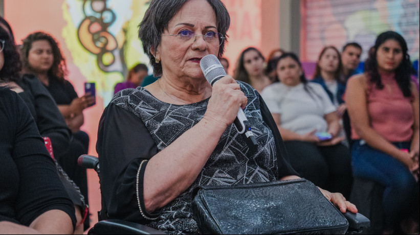 Maria da Penha foi incluída em um programa de proteção de defensores de direitos humanos após ameaças