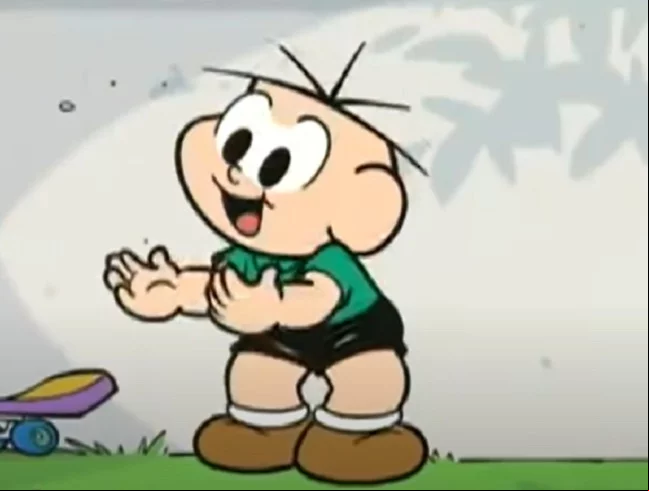 Curiosidade número 9: Cebolinha não troca as letras quando está pensando - Cebolinha ficou famoso por trocar o R por L, porém isso não acontece quando o personagem está pensando em algo. Essa dificuldade acontece apenas quando ele vai falar.