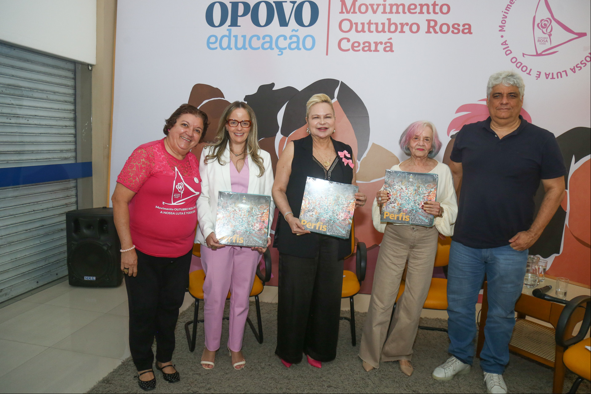 FORTALEZA-CE BRASIL, 11-10-2024 O POVO Educação Movimento Outubro Rosa no Ceará (Foto Joao Filho Tavares O Povo)