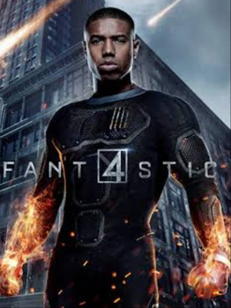 Neste reboot, o ator Michael B. Jordan interpretou Johnny Storm (Tocha Humana). Ele ficou conhecido pelo quarterback Vince Howard em Friday Night Lights e Erik Killmonger no celebrado Pantera Negra. No entanto, foi com Adonis Creed em Creed: Nascido para Lutar, que o ator foi aclamado pela crítica.