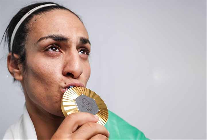 “Para conseguir sua medalha, ela não teve tempo a perder em salões de beleza ou em compras. Ela nunca sentiu a necessidade de se adequar a esses padrões para afirmar sua existência”, diz o texto.