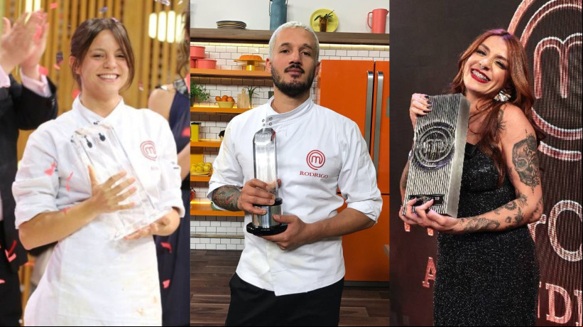 Elisa Fernandes, Rodrigo Massoni e Ana Carolina Porto foram um dos 11 cozinheiros que já foram campeões do reality de culinária, MasterChef Brasil