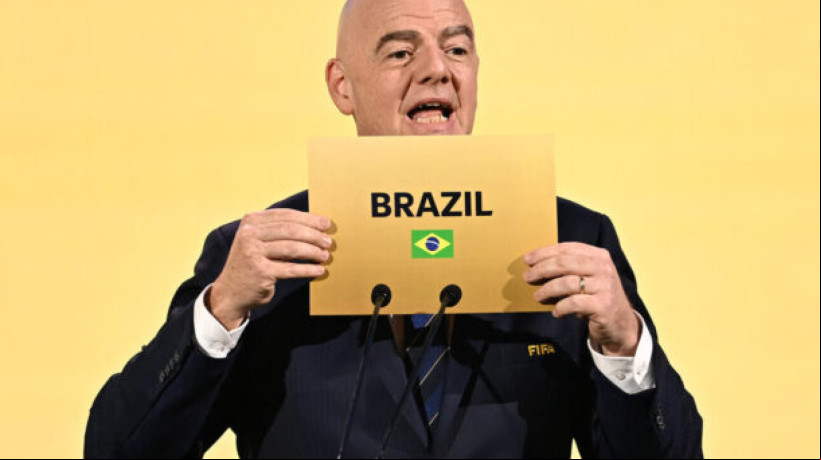 Decisão foi divulgada nesta terça na 30ª reunião do Conselho da Fifa com a presença do presidente da CBF, Ednaldo Rodrigues 
