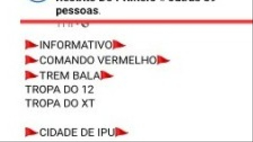 Perfil fazia ameaças a agentes de segurança, inclusive o delegado da Polícia Civil da região