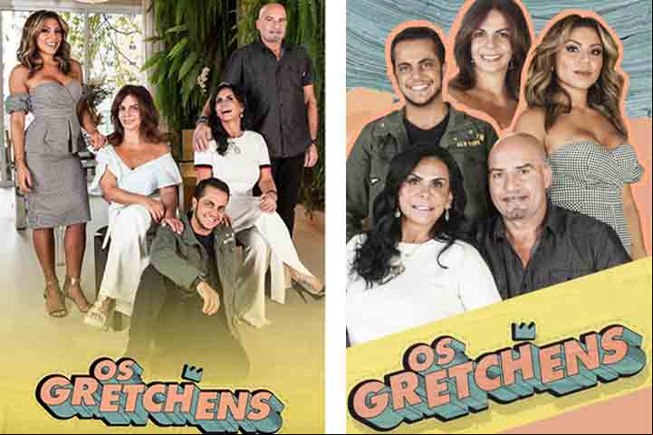 Outra famosa família que também apareceu em reality foi a da cantora Gretchen, em 2018. O programa abordou o dia a dia dos seus familiares, com destaque para a intimidade da artista.