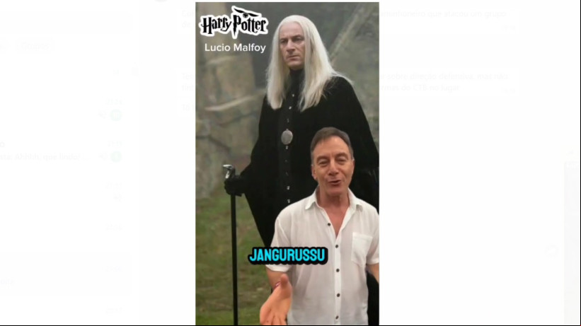 Ator britânico Jason Isaacs, intérprete do bruxo Lucius Malfoy