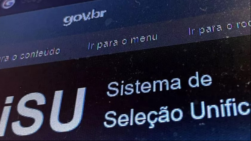Tela do site do Sisu 