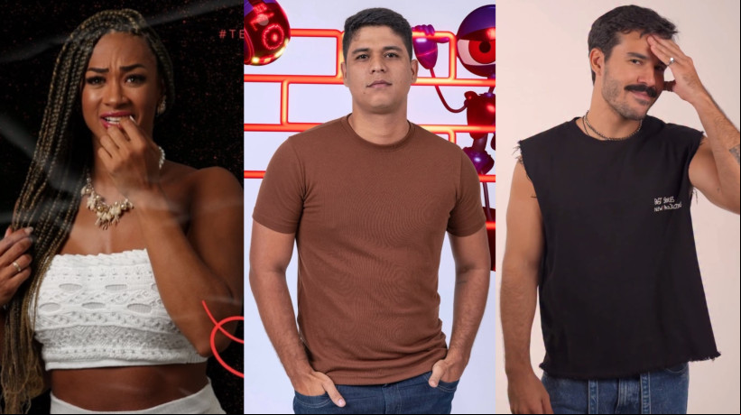 Aline, Guilherme e Mateus estão no 5 º Paredão do BBB 25; veja votação atualizada da enquete Uol 