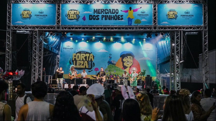 FORTALEZA-CE, BRASIL, 21-01-2025: Último pré-carnaval, no Mercado dos Pinhões. (Foto: Fernanda Barros/ O Povo)