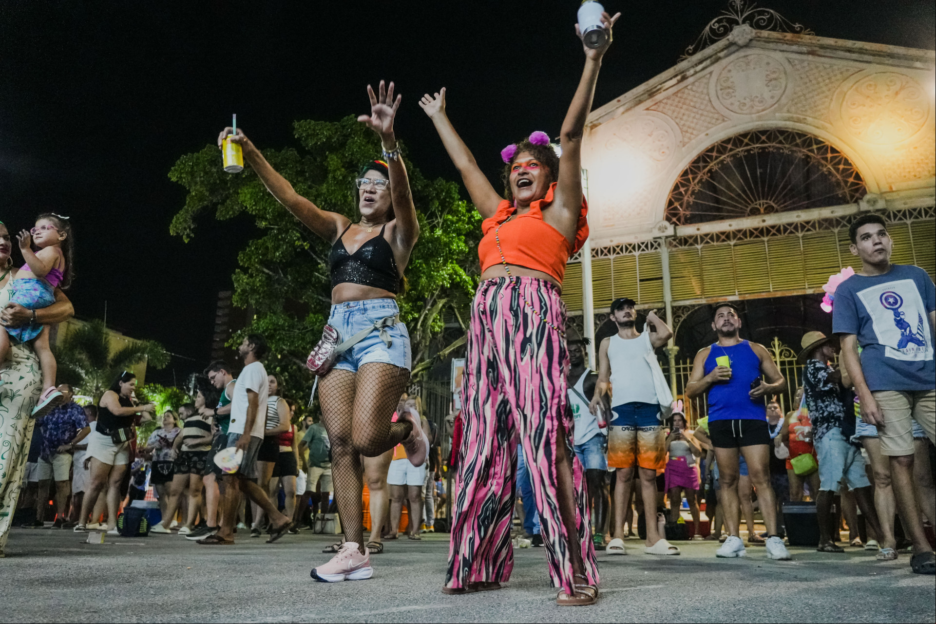 FORTALEZA-CE, BRASIL, 21-01-2025: Último pré-carnaval, no Mercado dos Pinhões. (Foto: Fernanda Barros/ O Povo)
