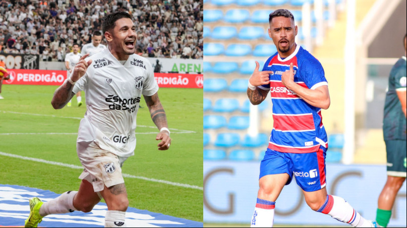 Galeano e Yago Pikachu são armas de Ceará e Fortaleza para a grande final