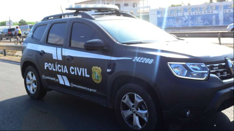 Imagem de apoio ilustrativo. Viatura da Polícia Civil do Estado do Ceará