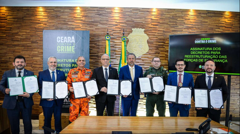 Reestruturação das Forças de Segurança do Ceará foi oficializada por meio de decretos