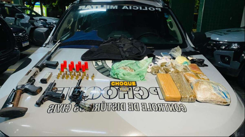 Polícia fez diversas incursões no Vicente Pinzón, apreendendo armas e drogas